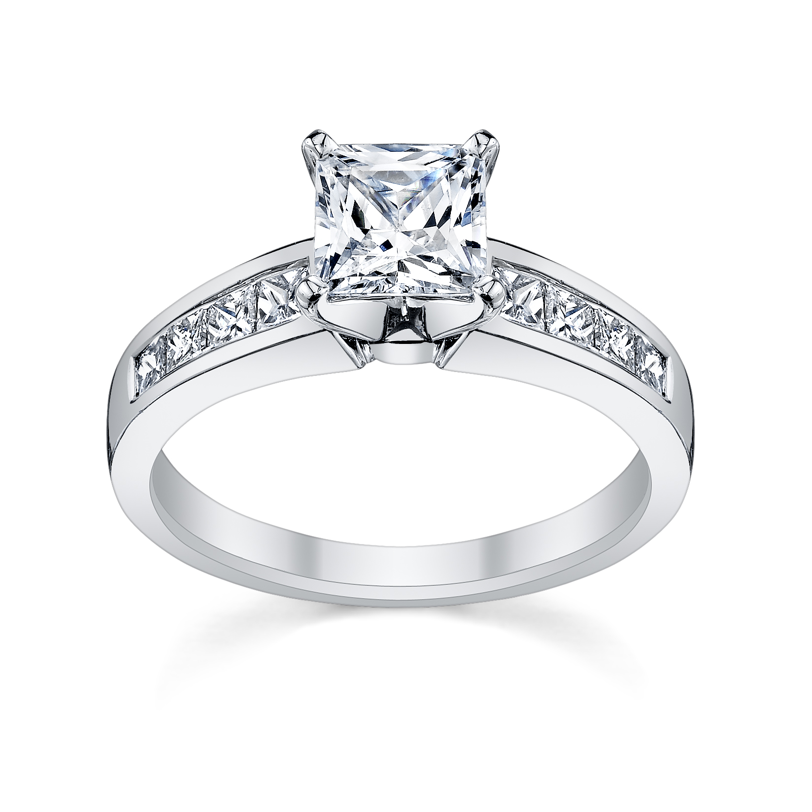 Jared princess cut diamond rings