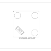 Weighted 12' X 12' Frame Tent-white-with Walls